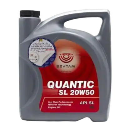 روغن موتور بهتام مدل 20W-50 SL Quantic